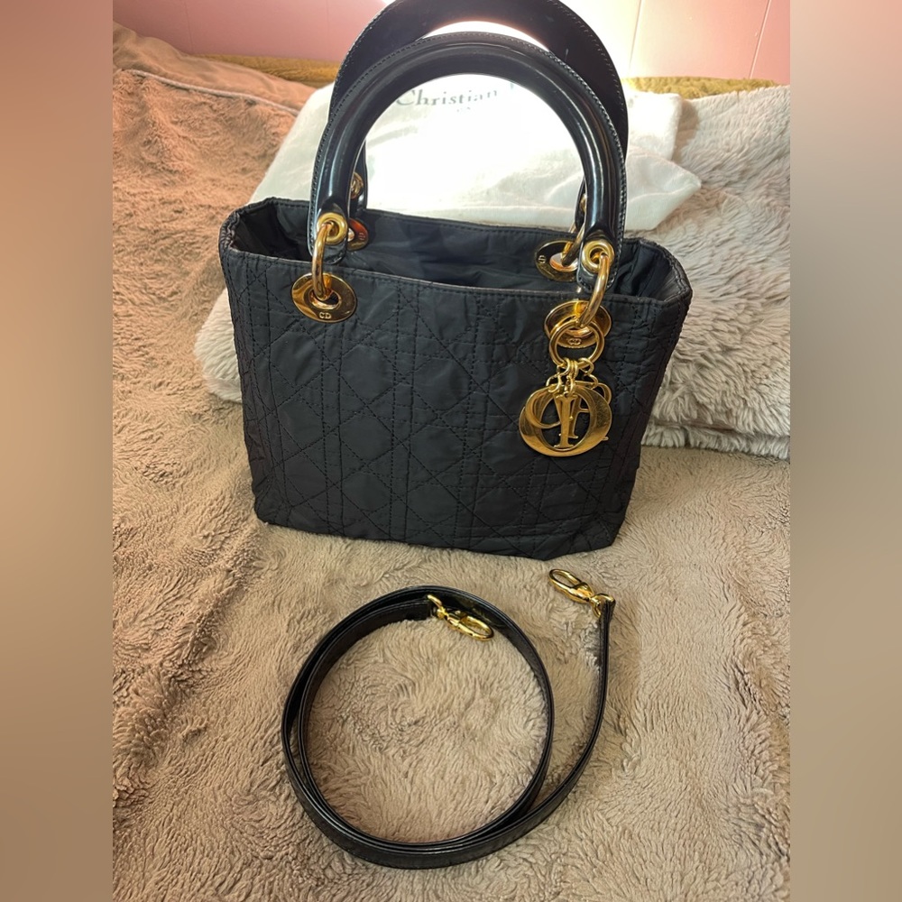 Vintage Lady Dior Nylon